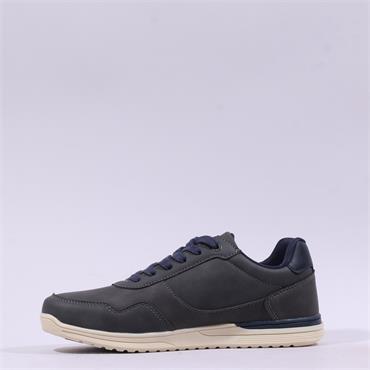 Tommy Bowe Twenty Four Laced Casual Shoe - Grey